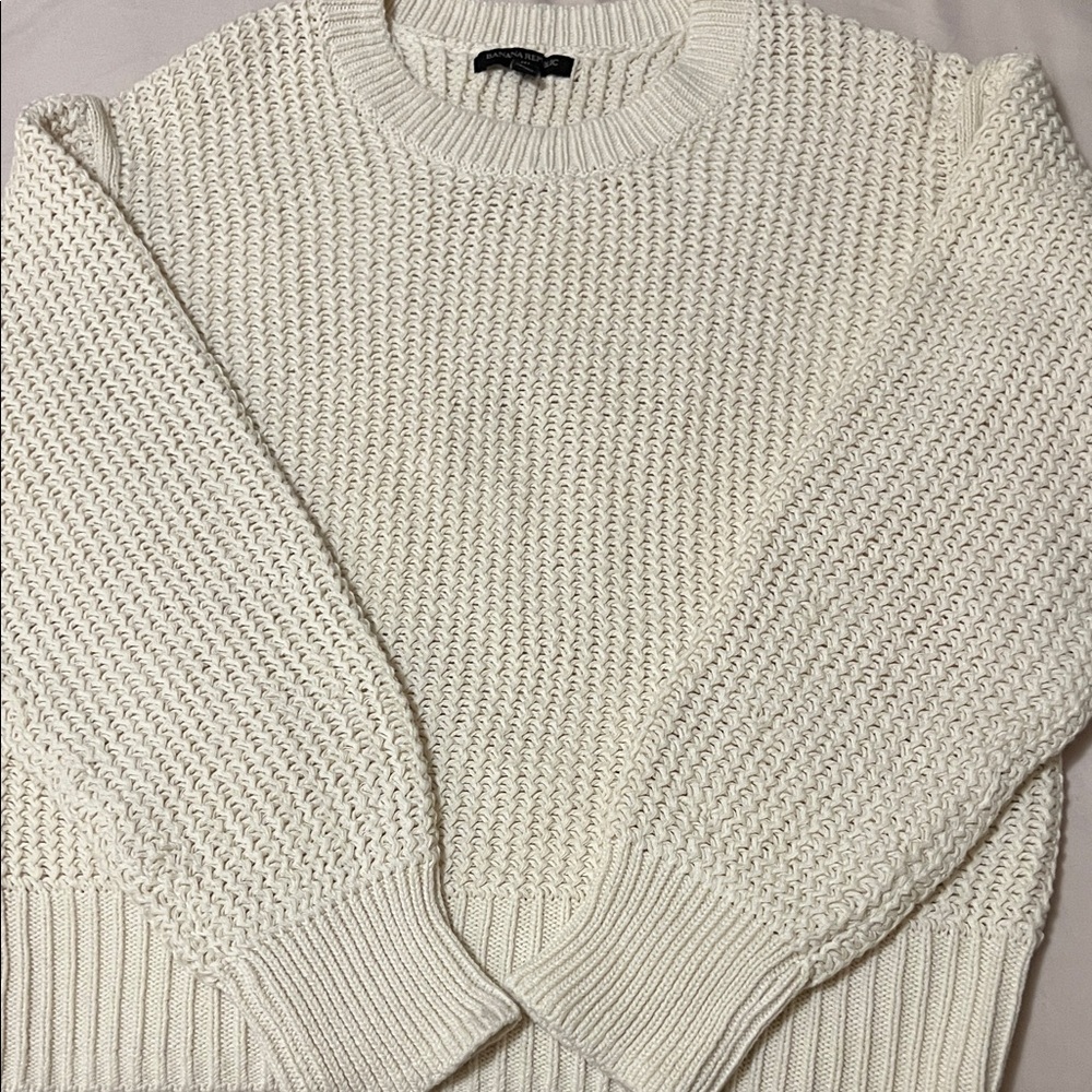 Cozy Cream Knit Sweater